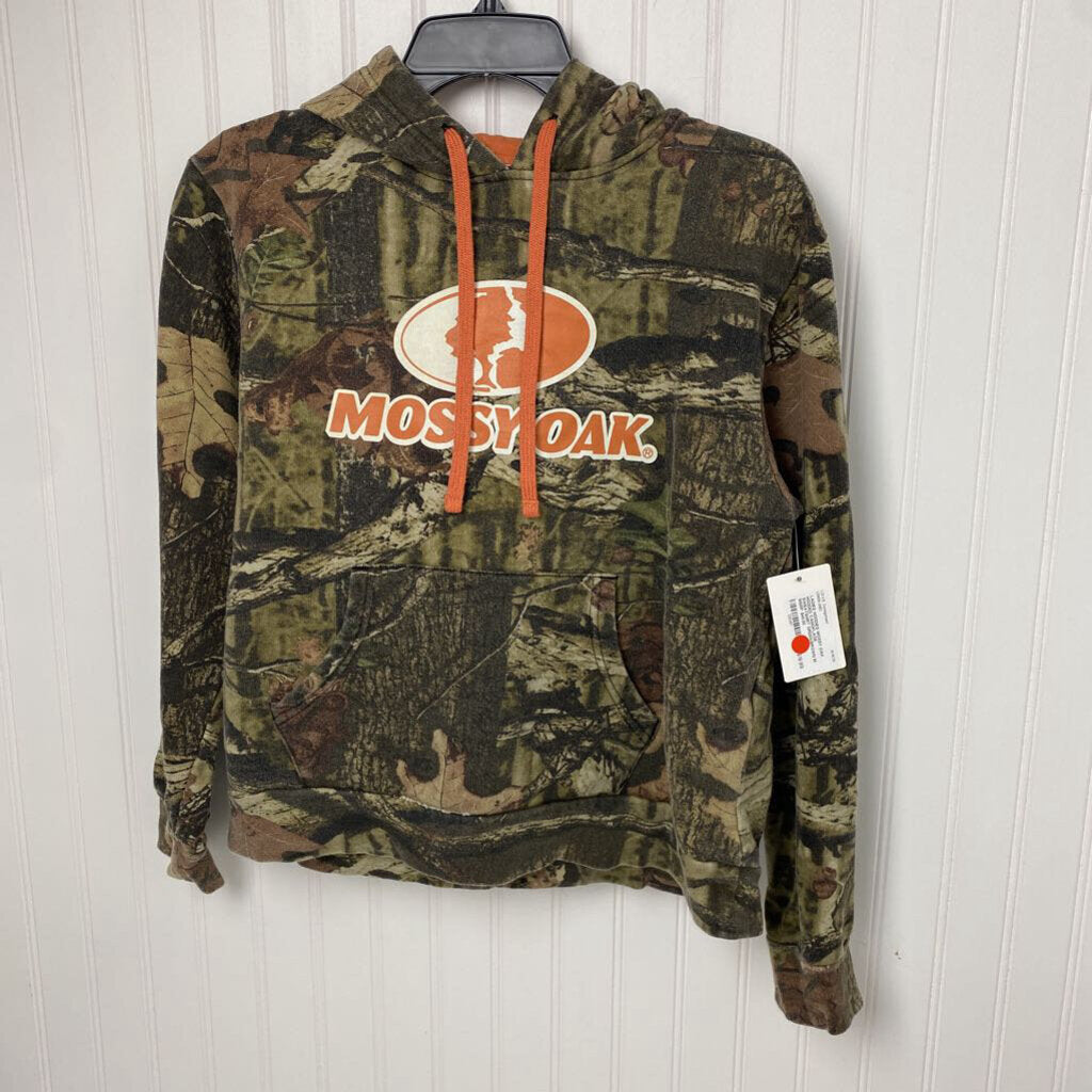 HOODED CAMOFLAGE SWEATSHIRT