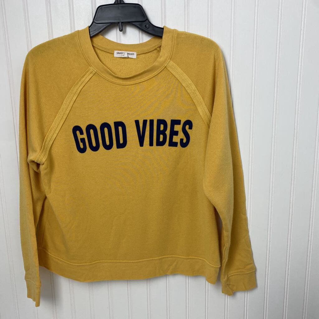 GOOD VIBES GRAPHIC SWEATSHIRT