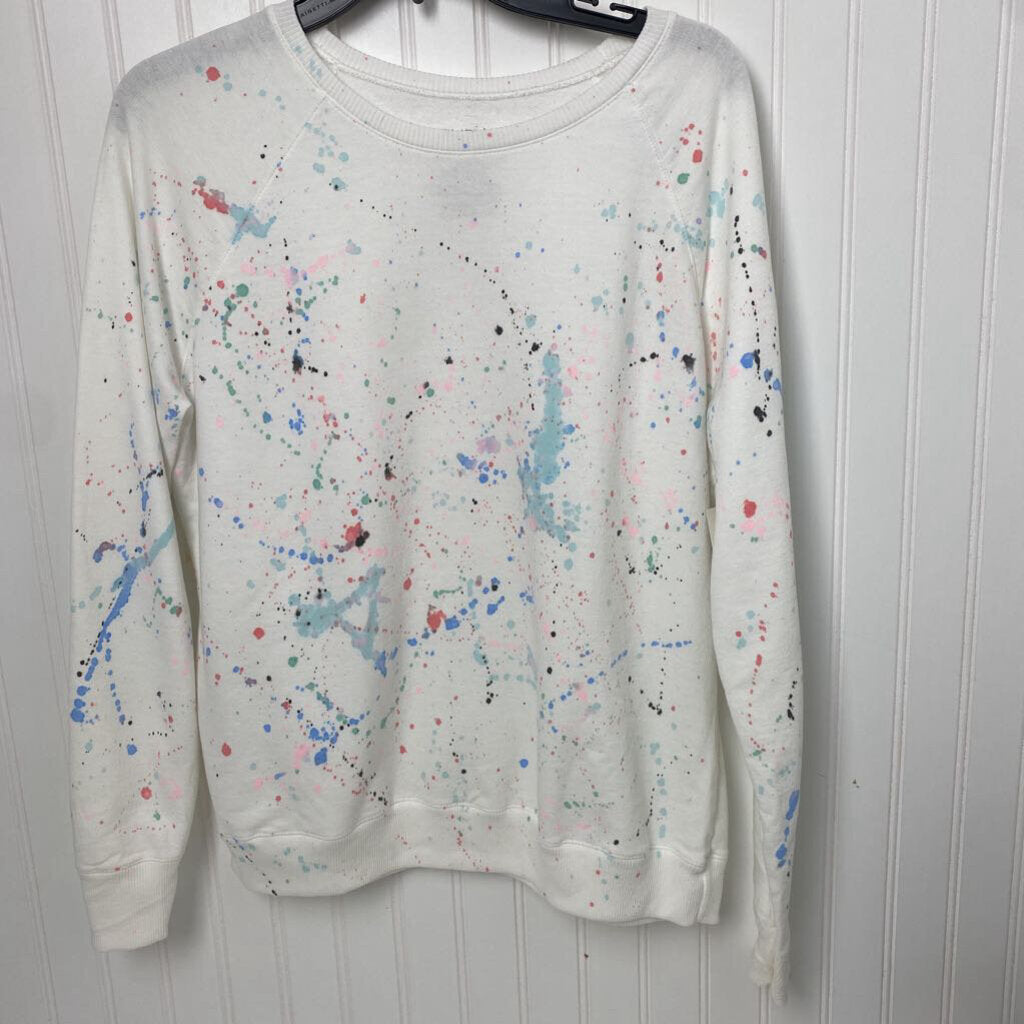 PAINT SPLATTERD SWEATSHIRT
