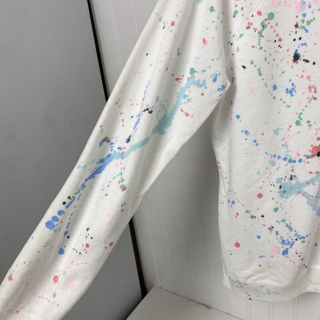 PAINT SPLATTERD SWEATSHIRT
