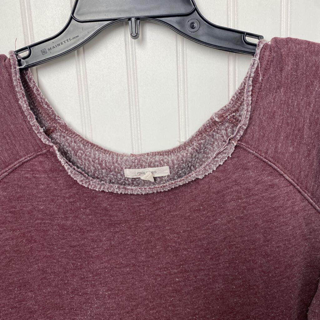 DISTRESSED JWIDE NECKLINE