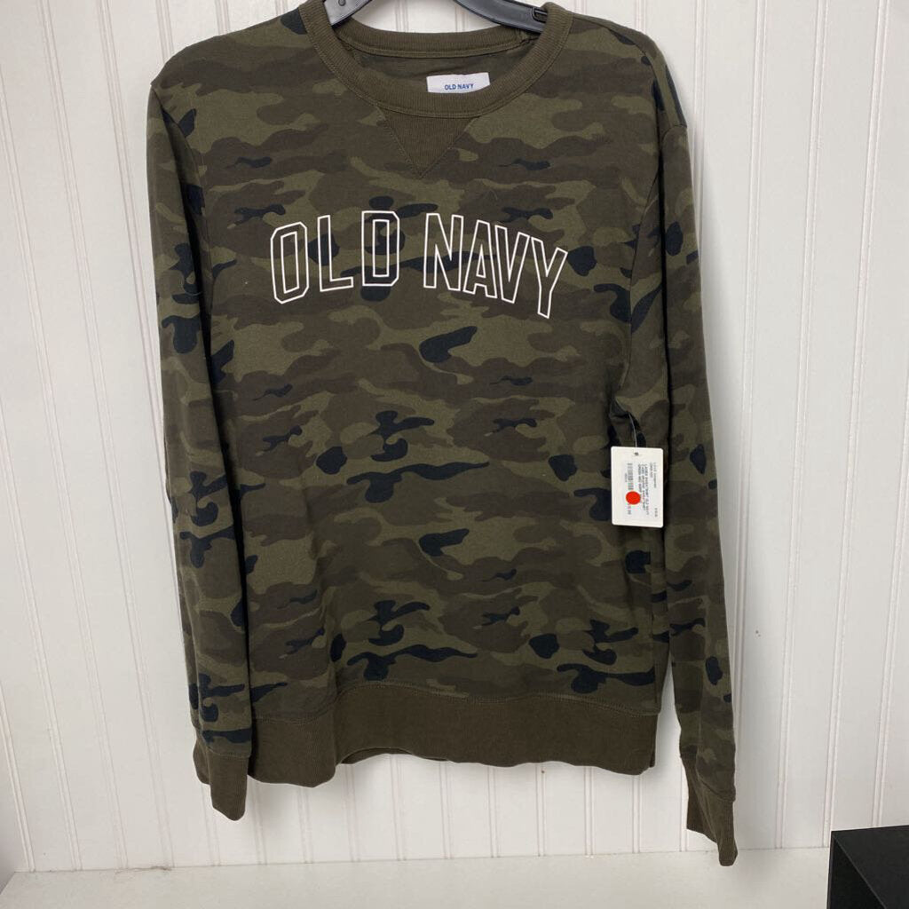 CAMO GRAPHIC SWEATSHIRT