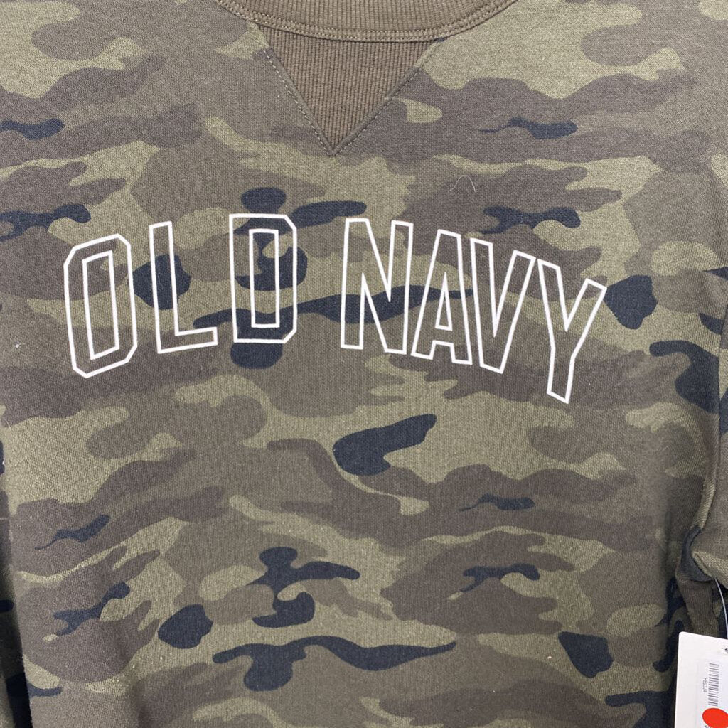 CAMO GRAPHIC SWEATSHIRT