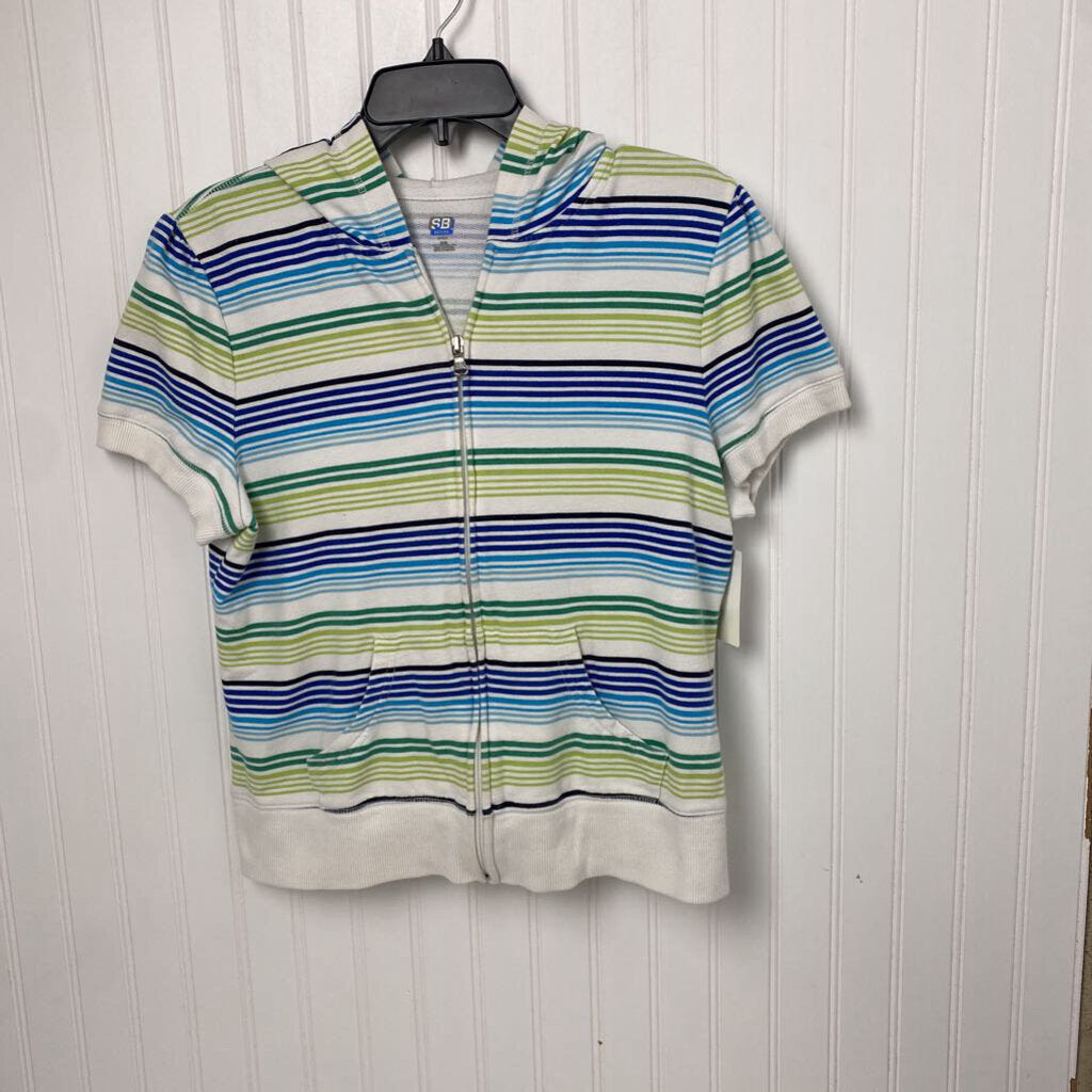 SHORT SLEEVED HOODED JACKET