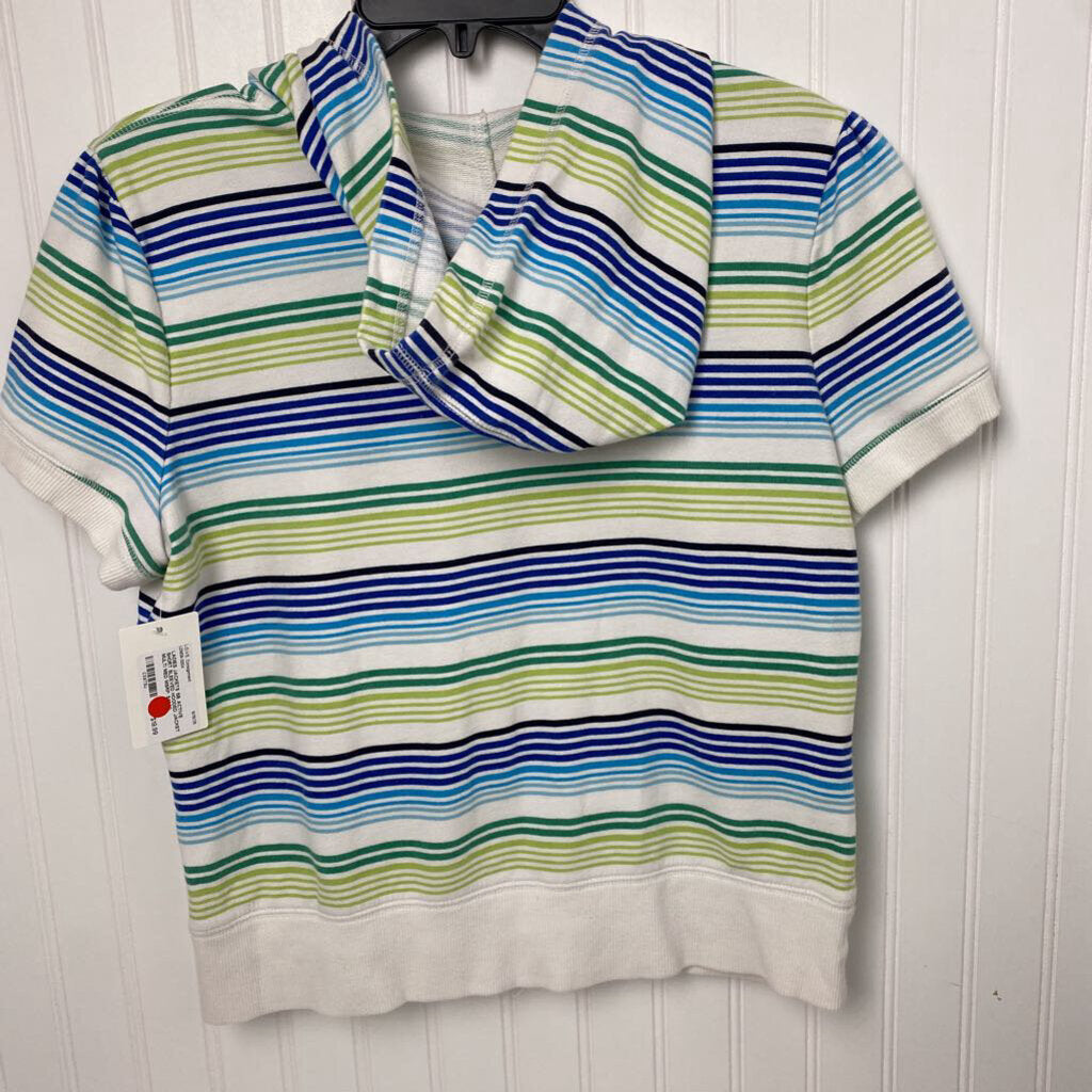 SHORT SLEEVED HOODED JACKET