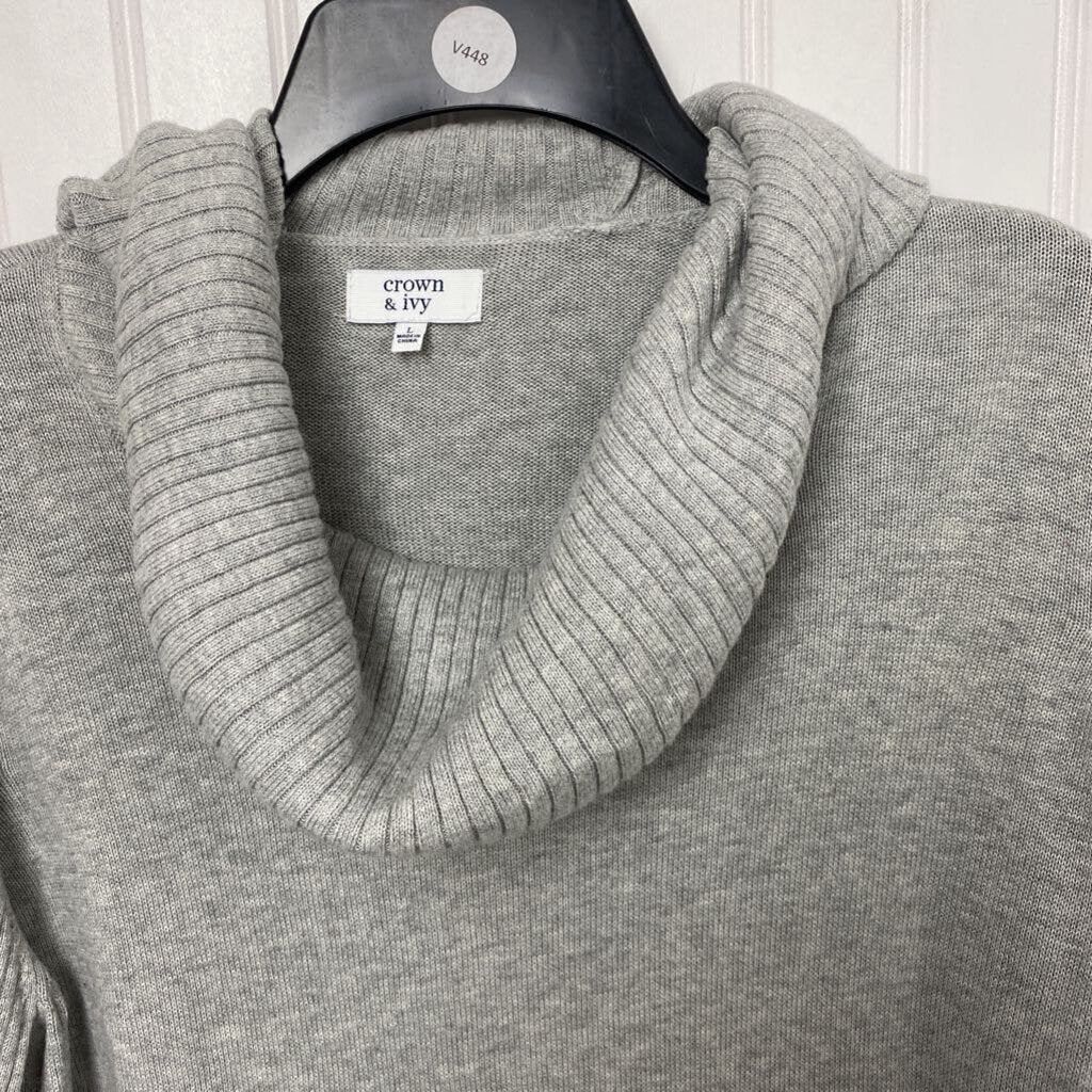 COWL NECK LONG SWEATER