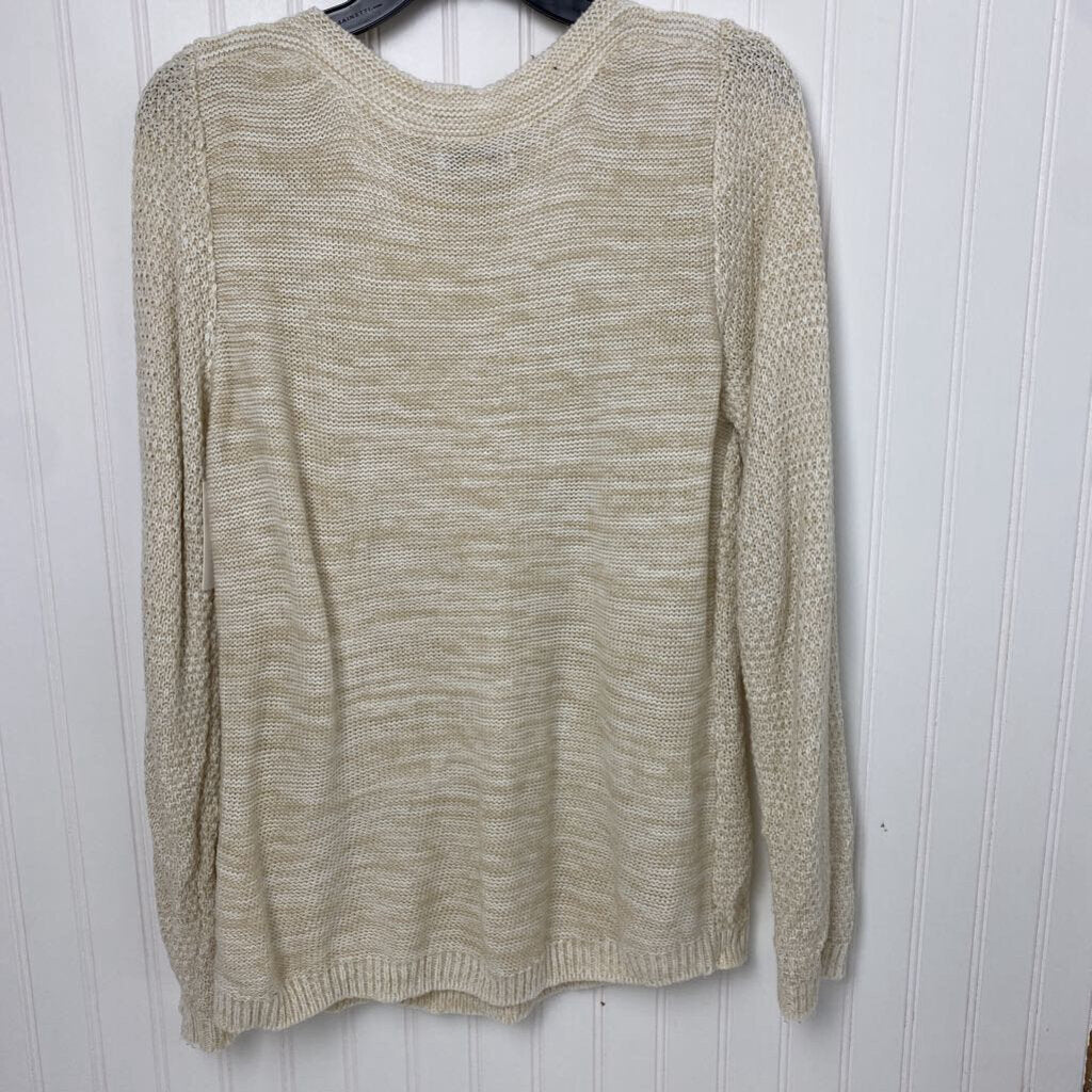 CABLE KNIT LONG SWEATER