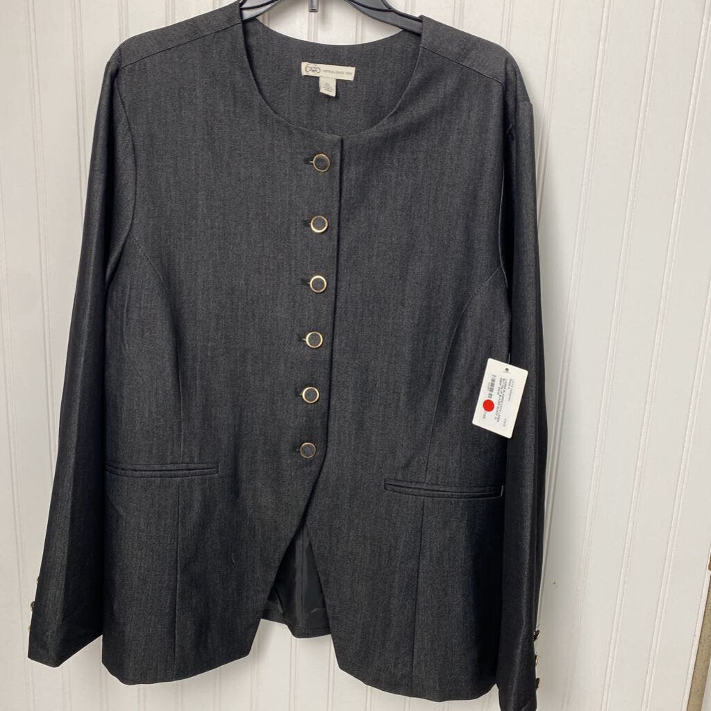 LADIES BUTTON UP BLAZER