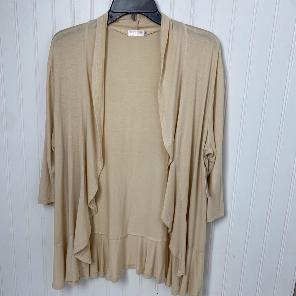 OPEN FRONT CARDIGAN