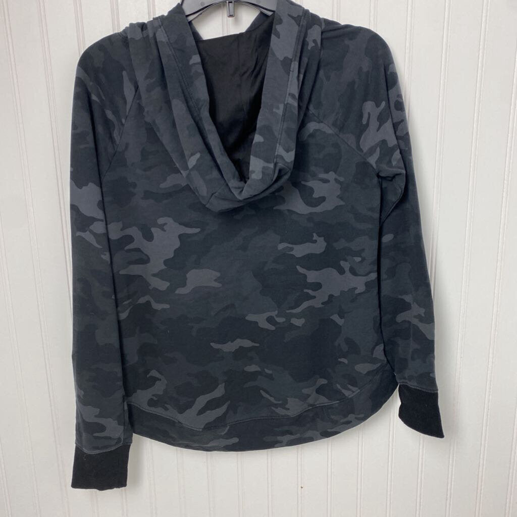 BLACK CAMO HOODIE