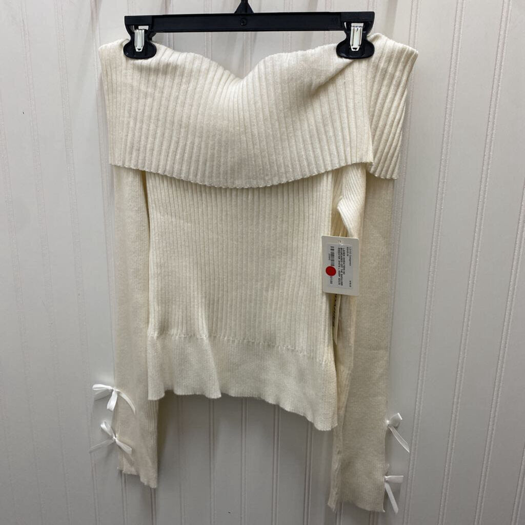 OFF THE SHOULDER SWEATER