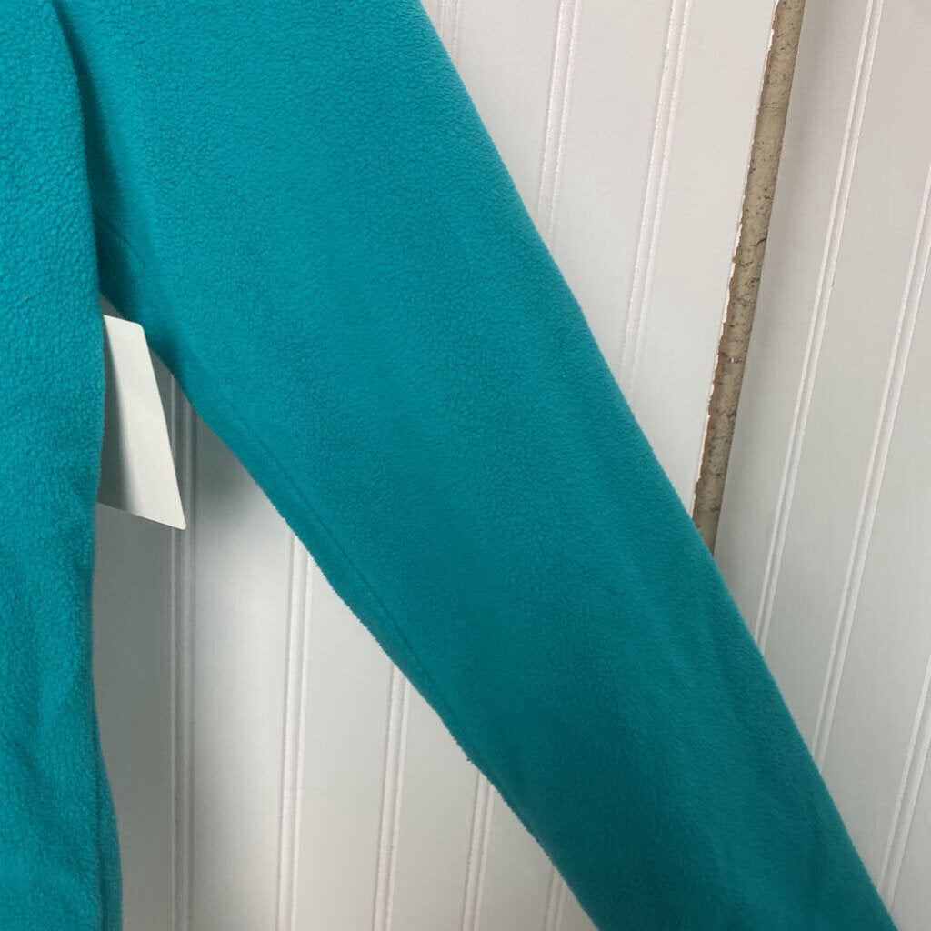 V NECK FLEECE PULLOVER