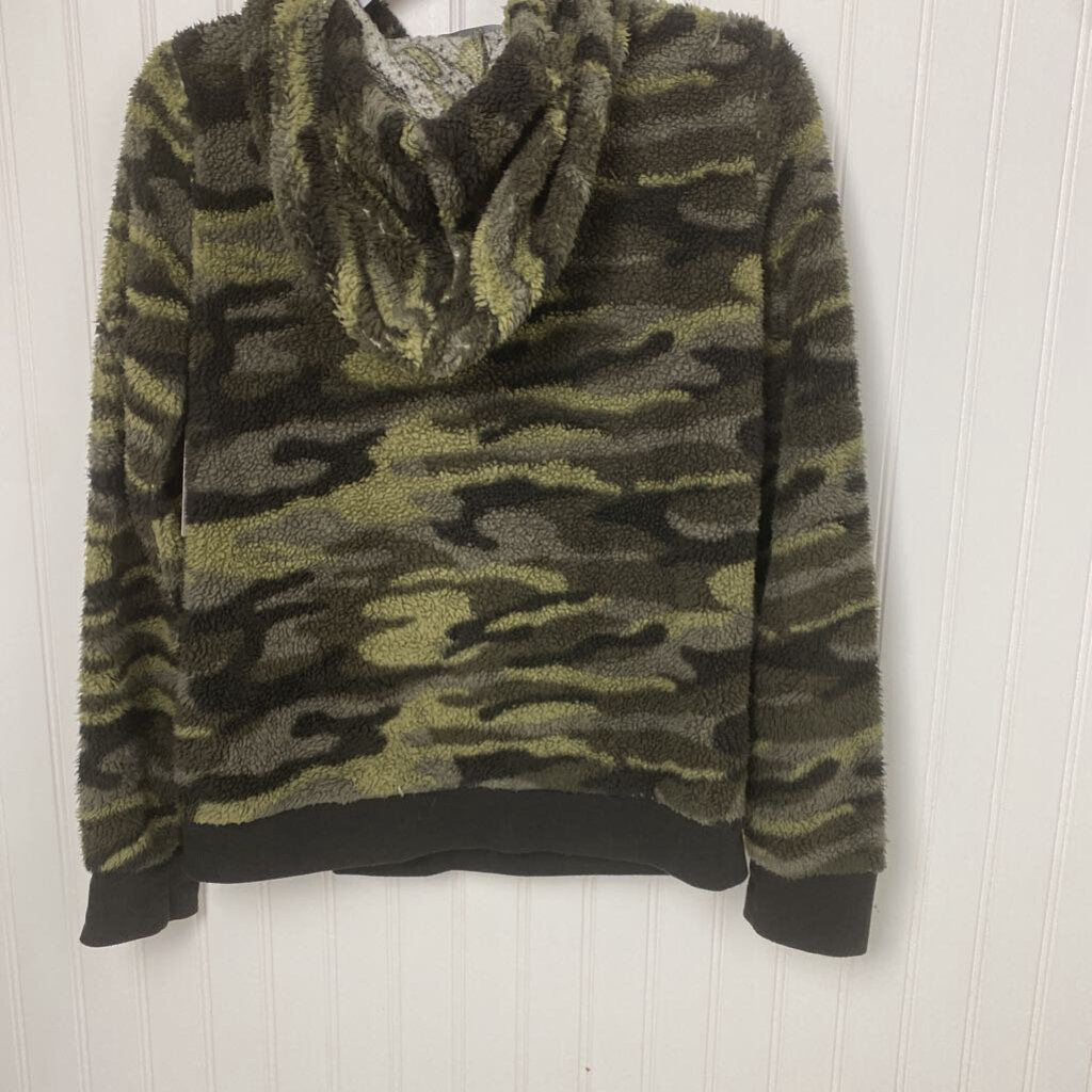 CAMOFLAGE FLEECE HOODIE