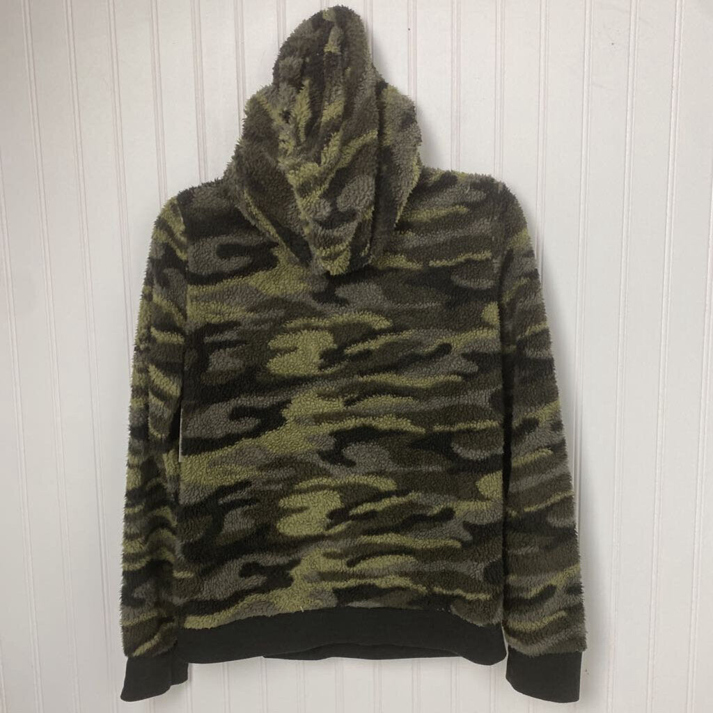 CAMOFLAGE FLEECE HOODIE