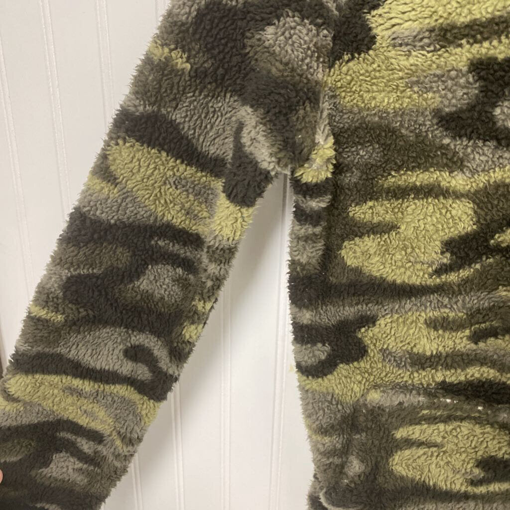 CAMOFLAGE FLEECE HOODIE