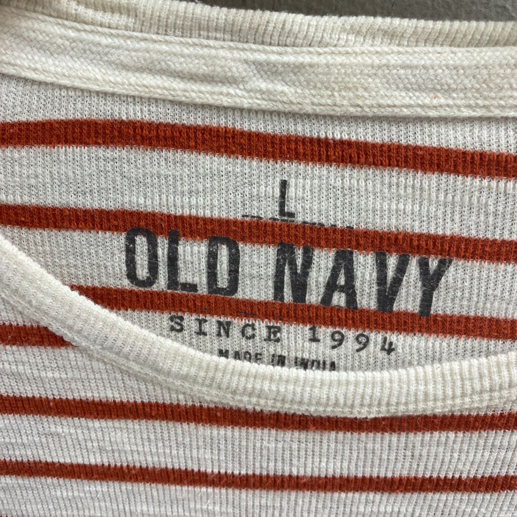 OLD NAVY LONG SLEEVE SHIRT STRIPE