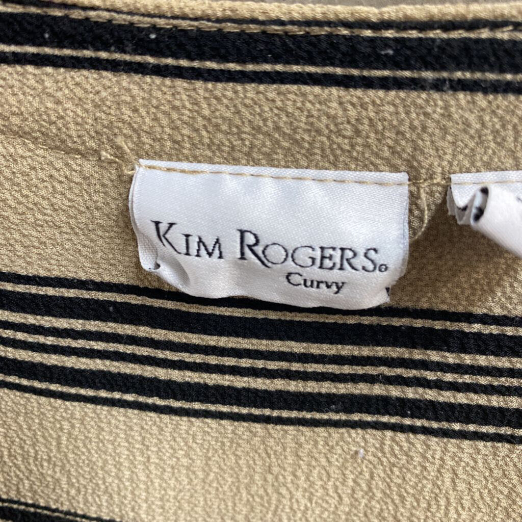 L/S STRIPE DRESS SHIRT FRONT POCKET