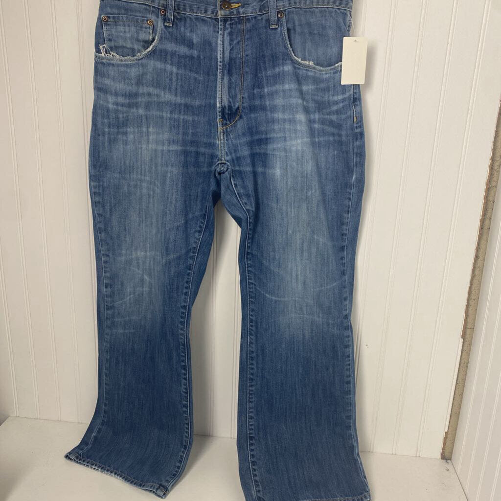 MENS DISTRESSED DENIM