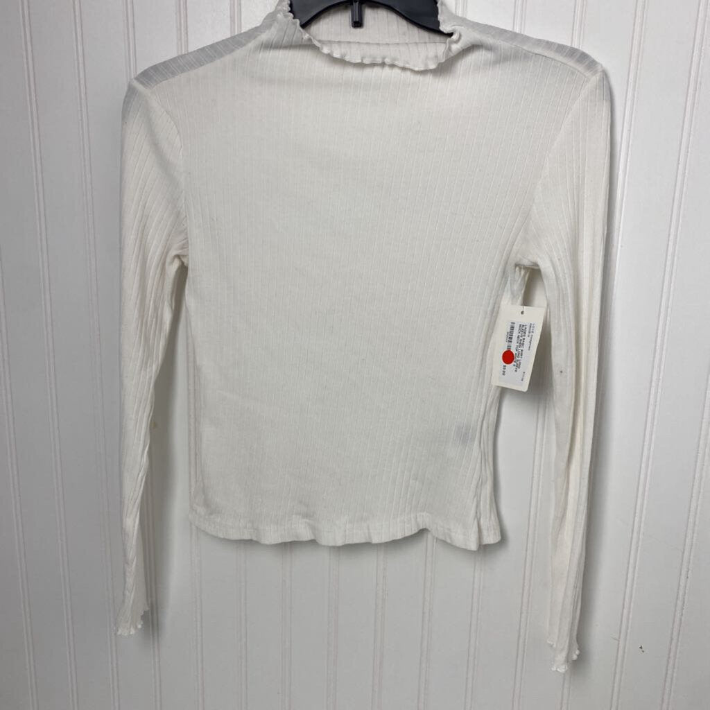 LONG SLEEVE MOCK NECK TOP