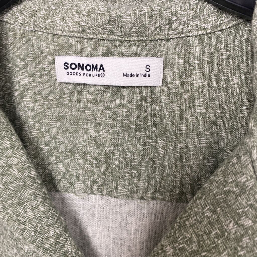 SHORT SLEEVE BUTTON UP