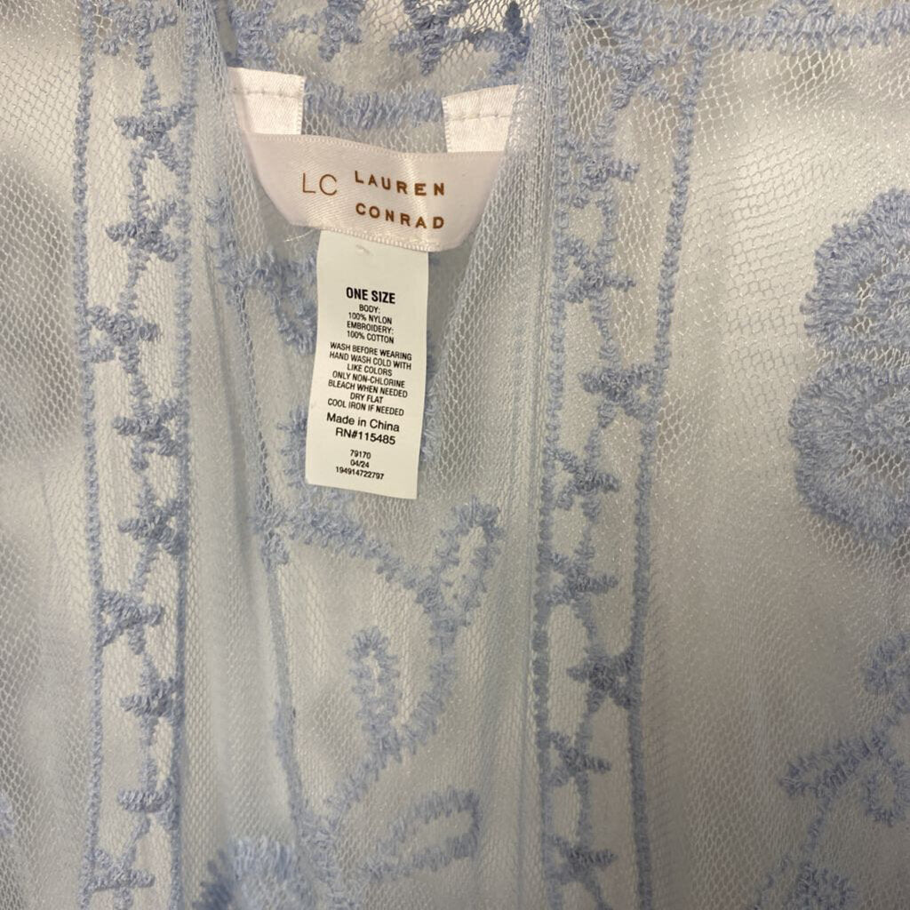 SHORT SLEEVE LACE CARDIGAN