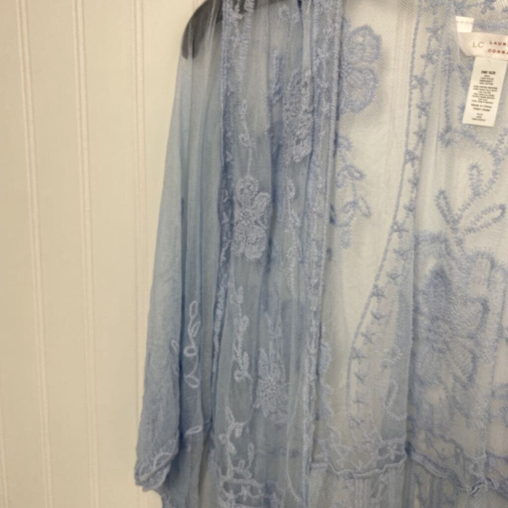 SHORT SLEEVE LACE CARDIGAN