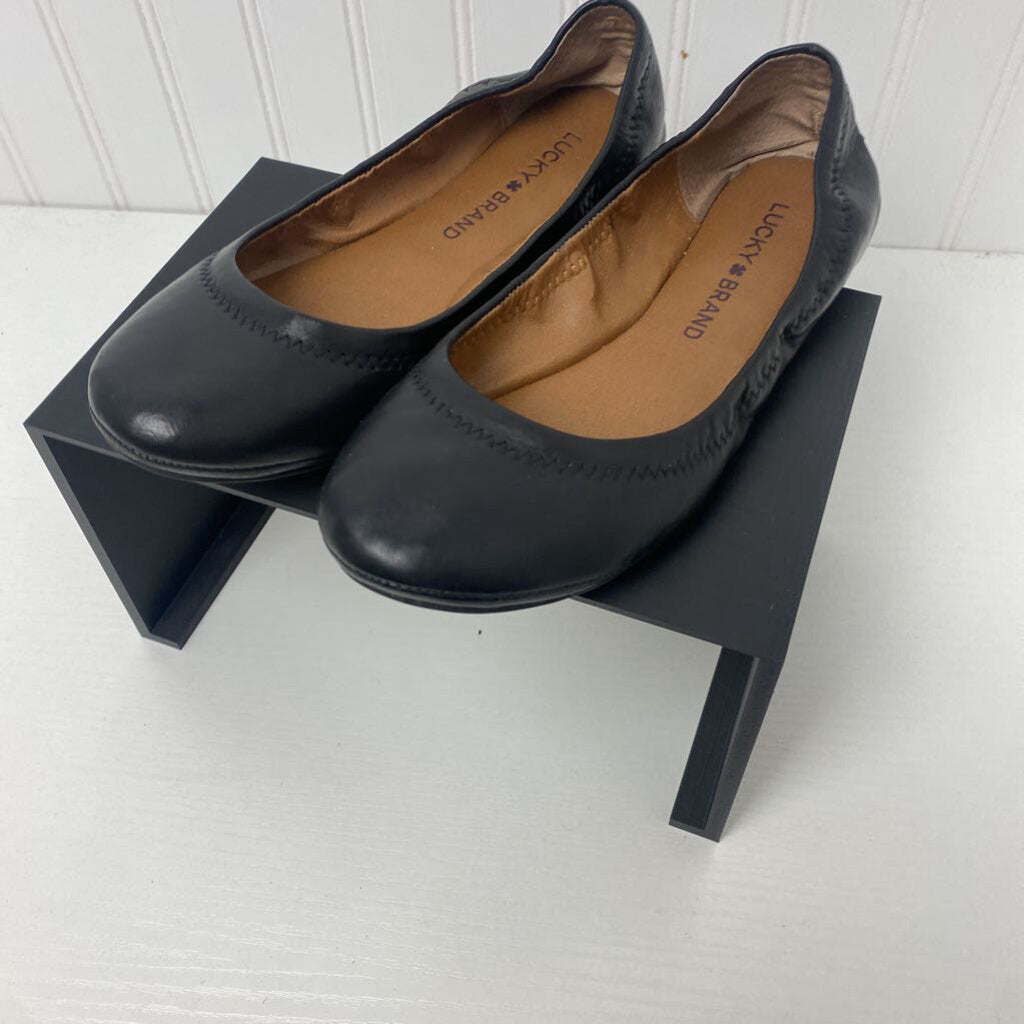*BLACK "EMMIE"BASIC BALLET FLAT