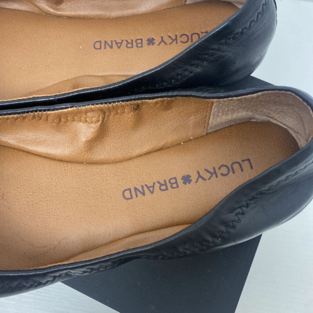 *BLACK "EMMIE"BASIC BALLET FLAT