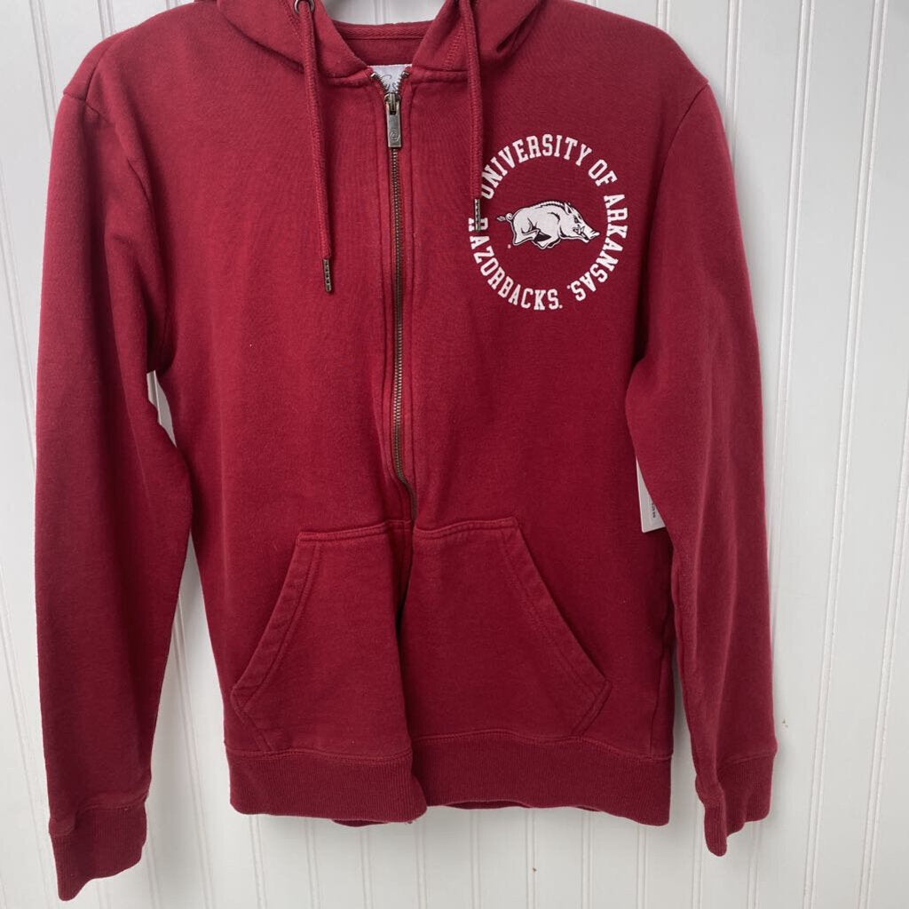 FULL ZIP RAZORBACK HOODIE