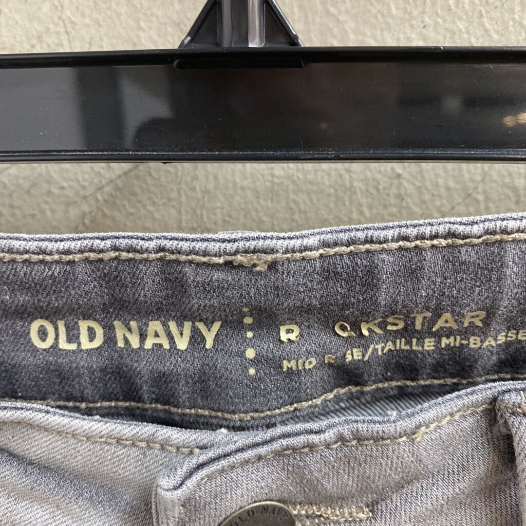 MID RISE SKINNY JEANS