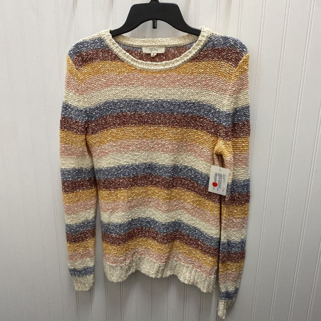 LADIES STRIPED SWEATER