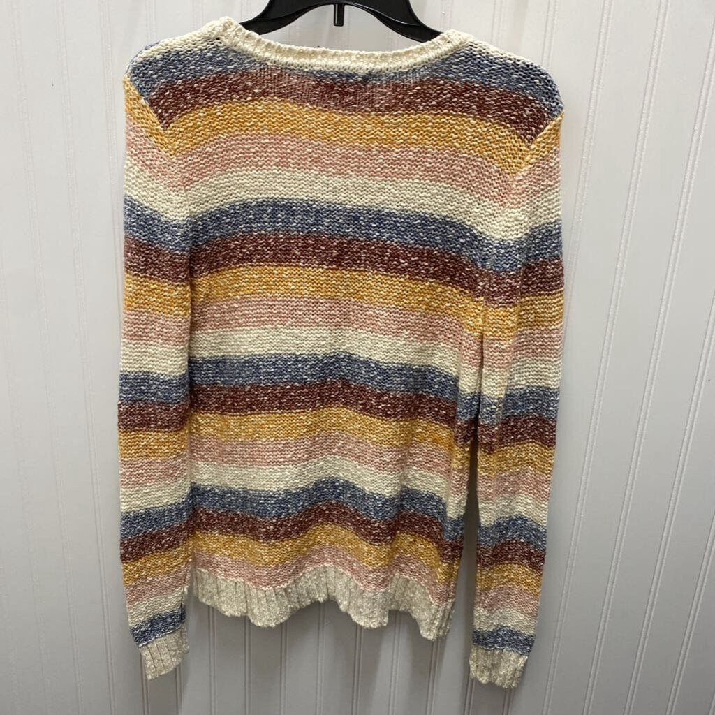 LADIES STRIPED SWEATER