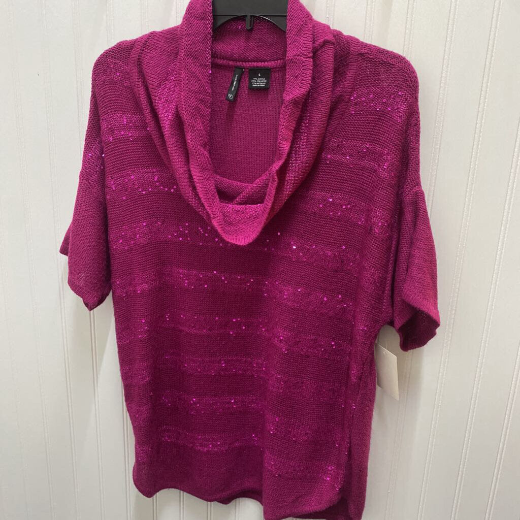 SHORT SLEEVE SWEATER