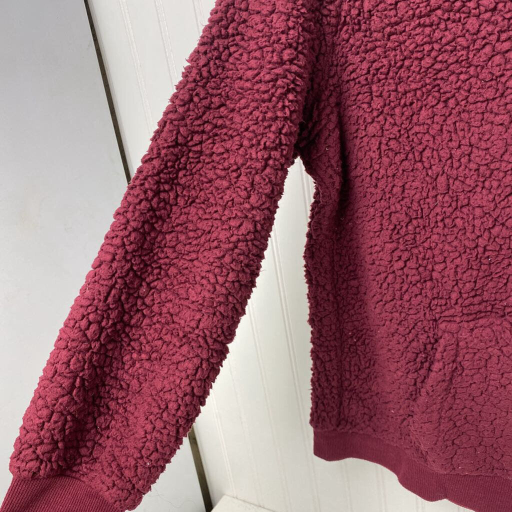 HOODED SHERPA PULLOVER