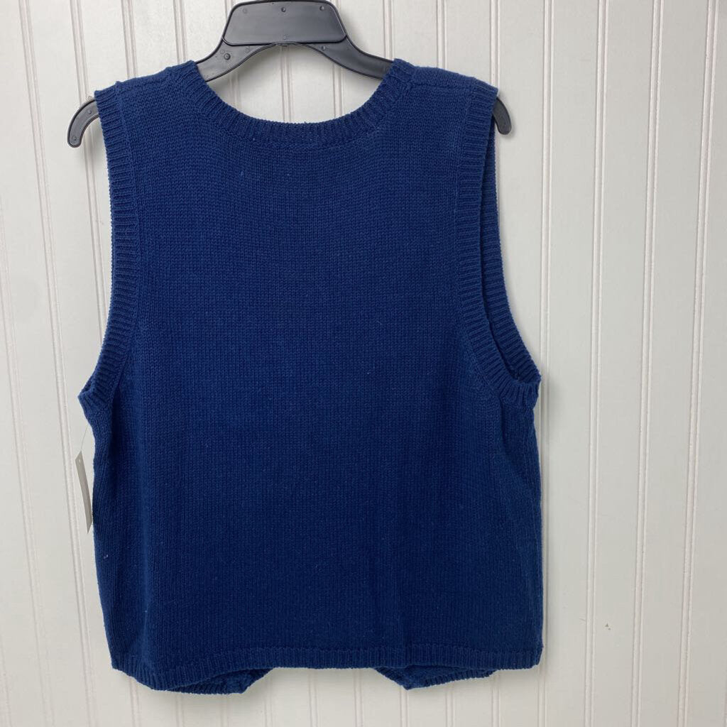 BUTTON DOWN SWEATER VEST