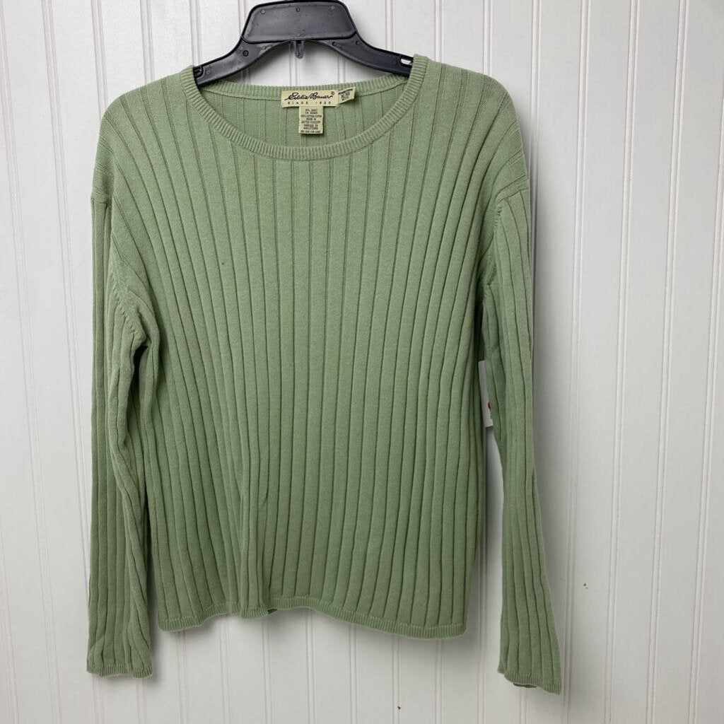 RIBBEDD COTTON SWEATER