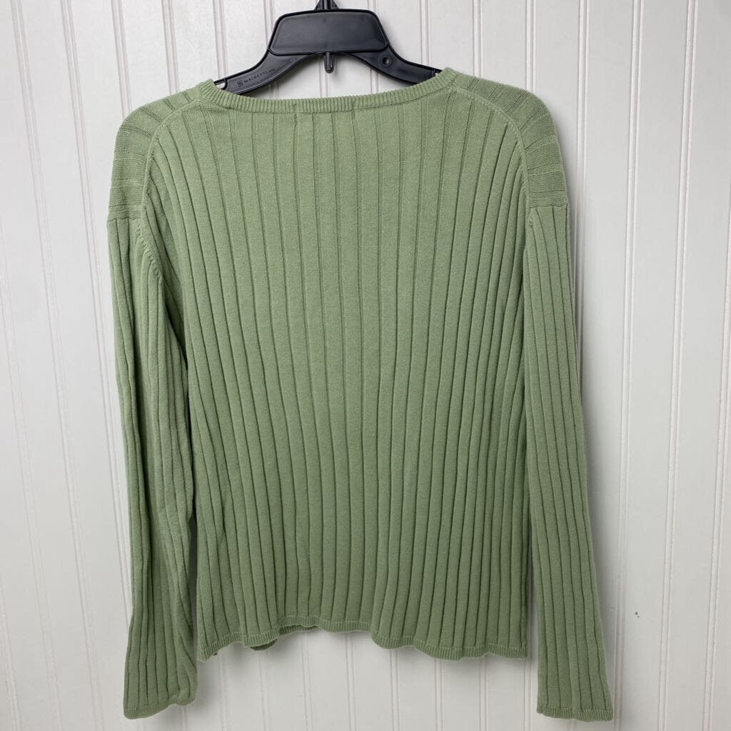 RIBBEDD COTTON SWEATER