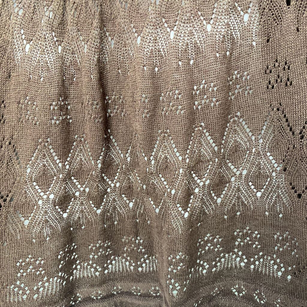 CROPPED SHORT SLEEVED CARDIGAN