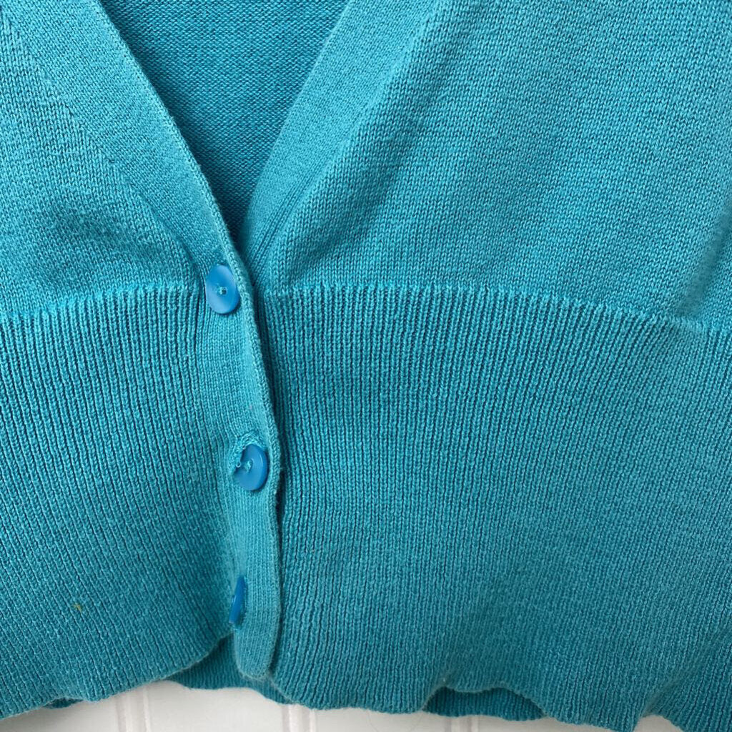 CROPPED SHORT SLEEVED CARDIGAN