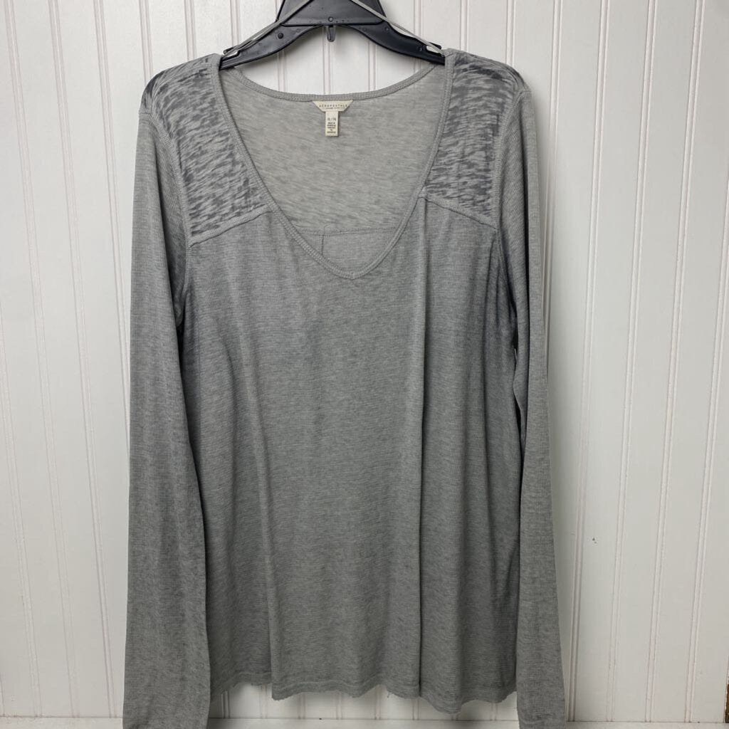 LONG SLEEVED V NECK
