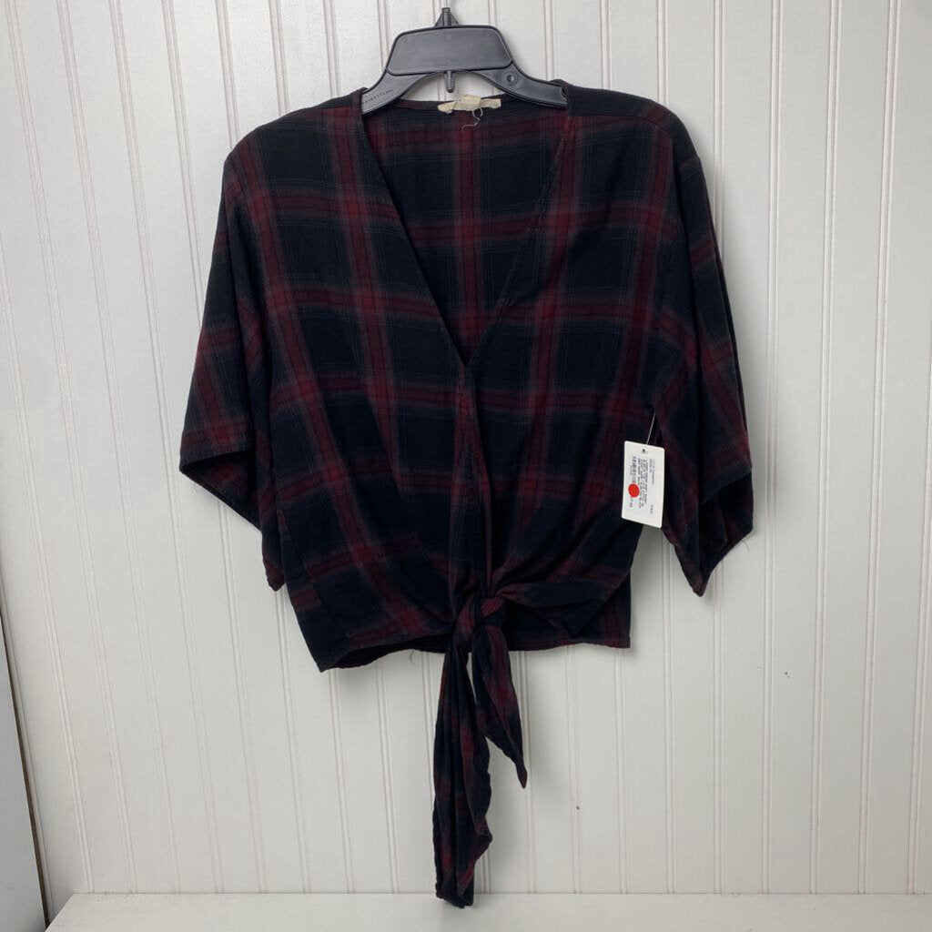 TIE WAIST SHORT SLEEVED