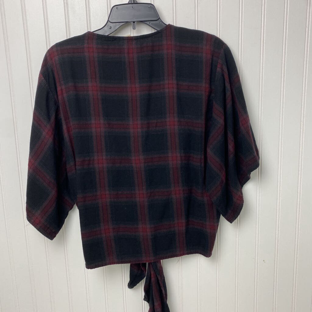 TIE WAIST SHORT SLEEVED