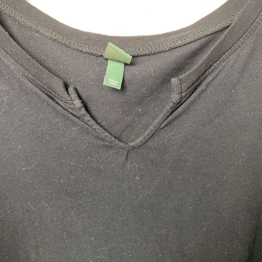 LONG SLEEVED V NECK