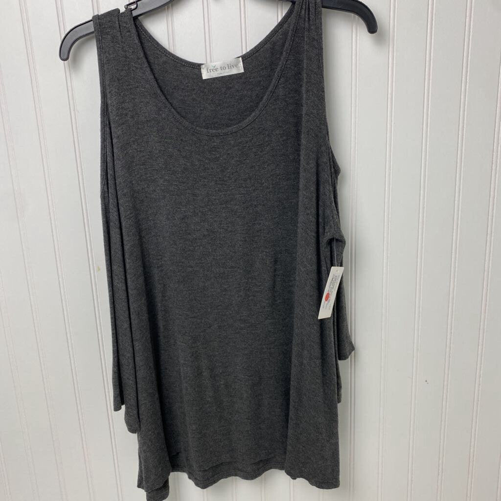 OPEN SHOULDER LONG SLEEVED