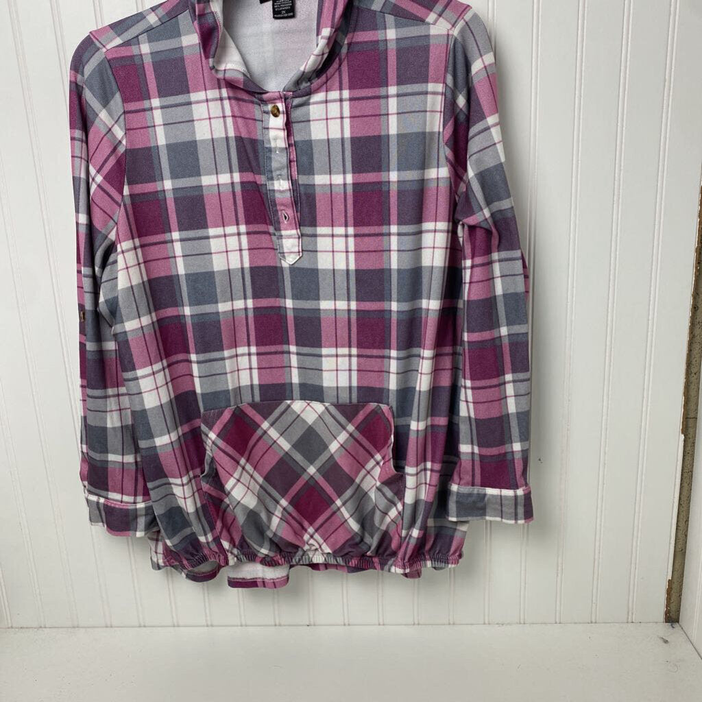 HOODED LONG SLEEVED