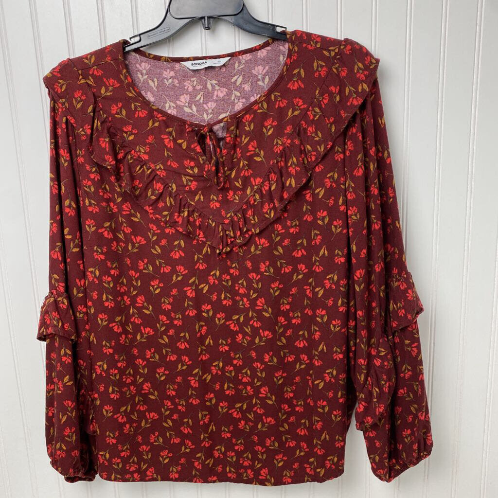 FLORAL LONG SLEEVED