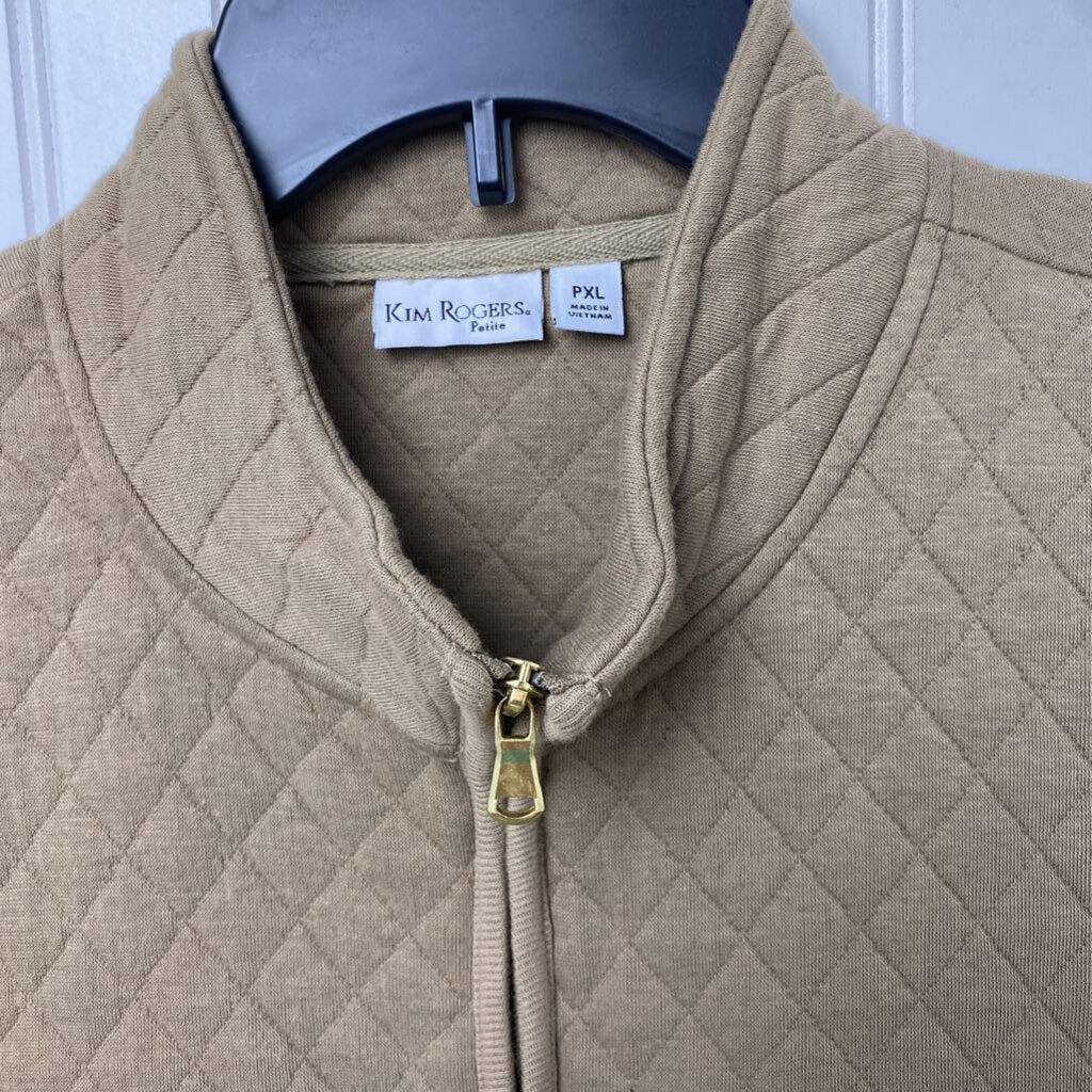 FULL ZIP QUILTED VEST