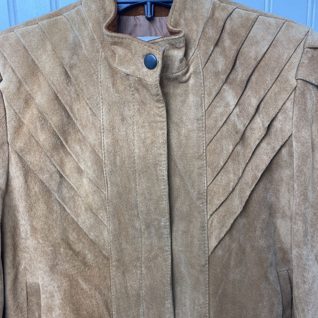 PLEATED LEATHER JACKET