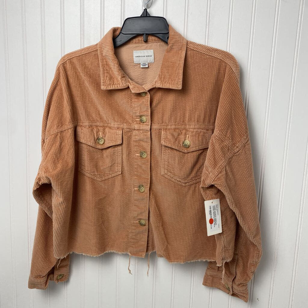 CROPPED CORDUROY JACKET