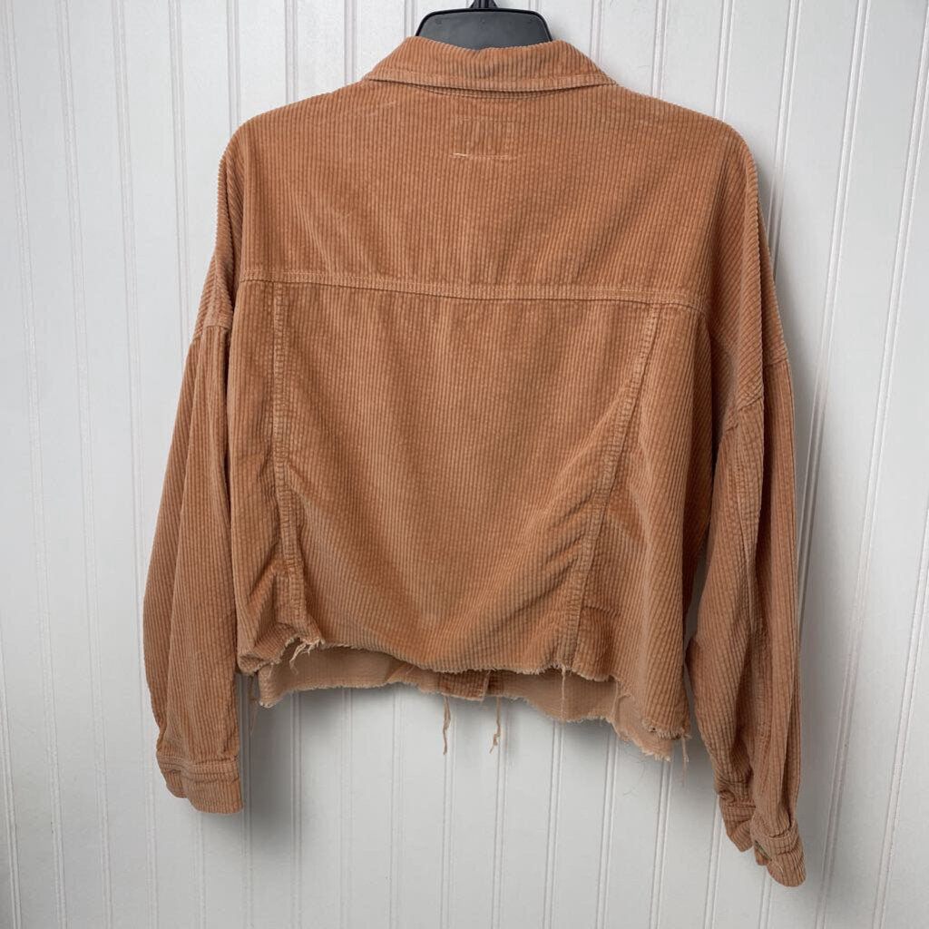 CROPPED CORDUROY JACKET